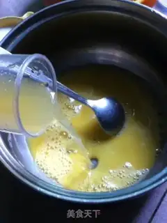 Make Orange egg stew step 6