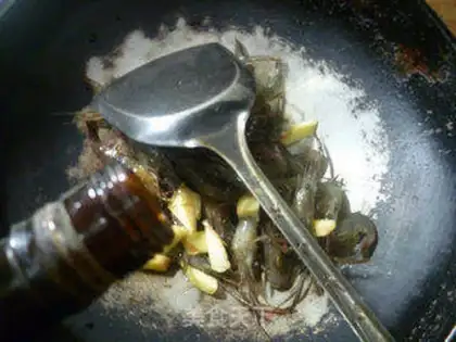 Make Salt-water shrimp step 2