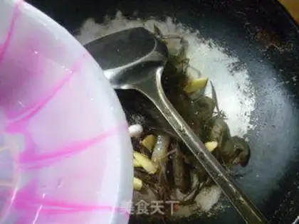 Make Salt-water shrimp step 4