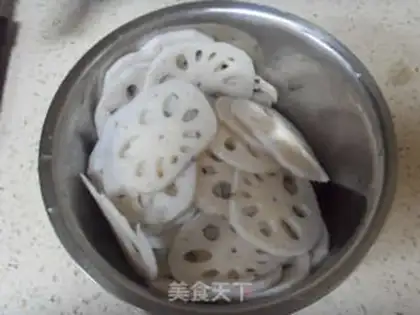 Make Red oil chips step 1