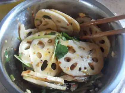 Make Red oil chips step 2