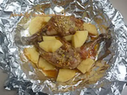 Make The fragrance chicken leg step 10