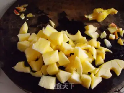Make A silk apple step 3