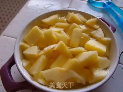 Make A silk apple step 4