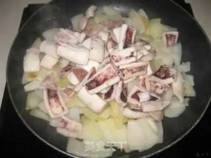 Make Routine onion fire step 8