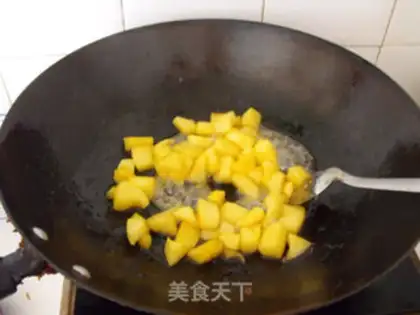Make A silk apple step 7