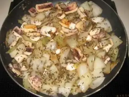 Make Routine onion fire step 11