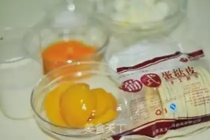 Make Peach omelet step 0