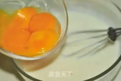 Make Peach omelet step 3