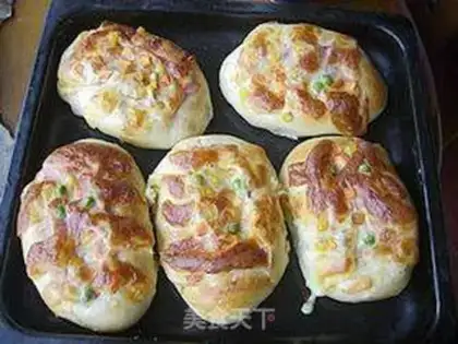 Make Vegetable bacon cheese bread step 8