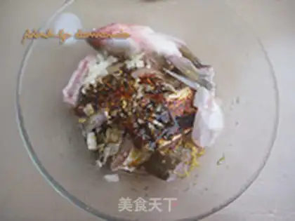 Make Dry-burn fish step 1