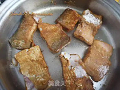 Make Dry-burn fish step 5