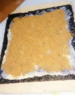 Make Seaweed pine bean bread step 5