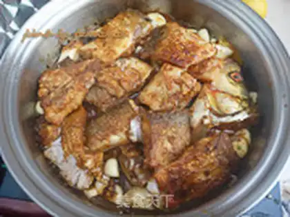 Make Dry-burn fish step 7