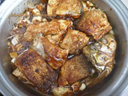 Make Dry-burn fish step 8