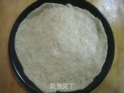 Make The whole wheat shrimp sausage pizza step 3