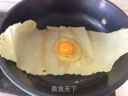 Make French omelet step 3