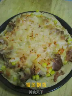 Make The whole wheat shrimp sausage pizza step 6