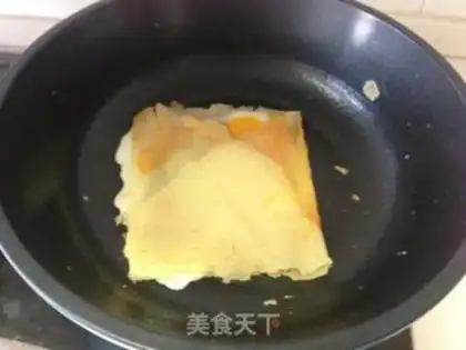 Make French omelet step 5