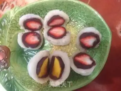 Make Strawberry Dafu step 4