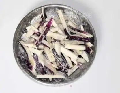 Make Scrambled meat and eggplant step 4