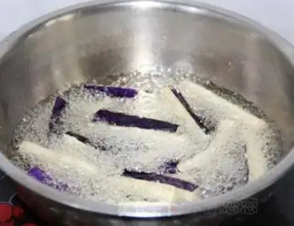 Make Scrambled meat and eggplant step 5