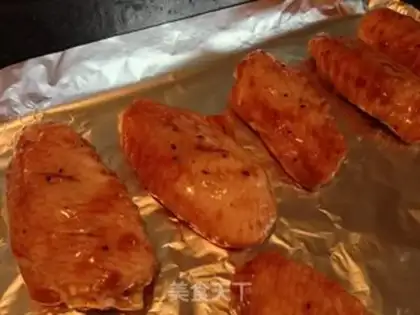 Make Black pepper chicken wings step 3