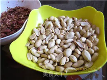 Make Homemade peanut powder step 5