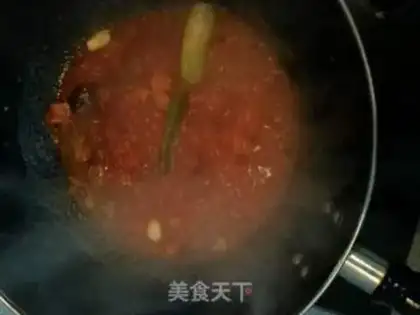 Make Cheese juice and bone stew step 9