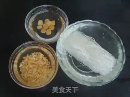 Make Quaffle shrimp fans step 1