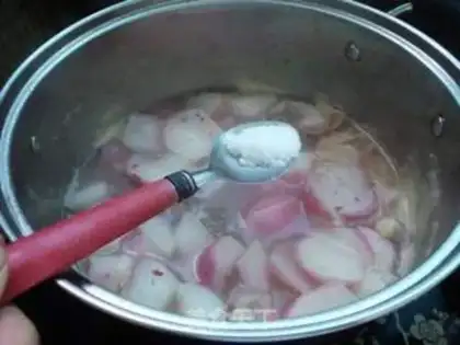Make Bones cook red radish step 7