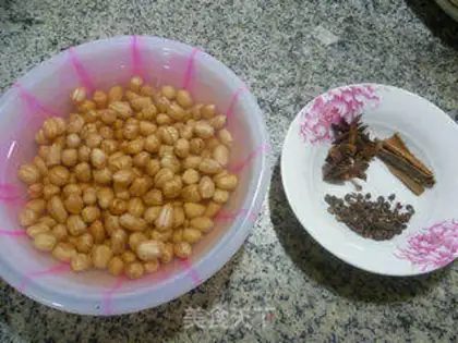 Make Five peanuts step 0