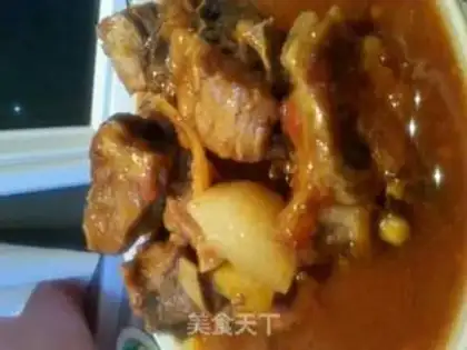 Make Cheese juice and bone stew step 12