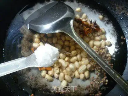 Make Five peanuts step 5