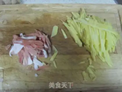 Make Sour potatoes step 1
