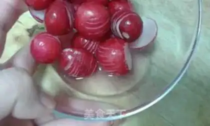 Make A cherries carrot step 2