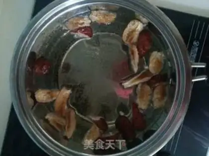 Make Red-tree rice porridge step 1