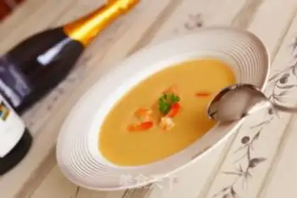 Make French shrimp soup step 12