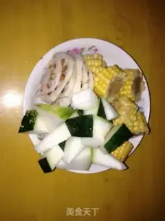 Make Tonguilla cornbone soup step 0