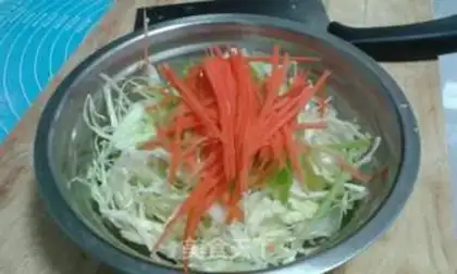 Make Cold cabbage step 1