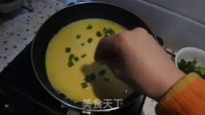 Make Souffle egg pizza step 6