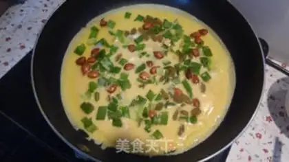 Make Souffle egg pizza step 7