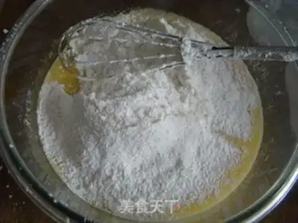 Make The cranberry roll step 1