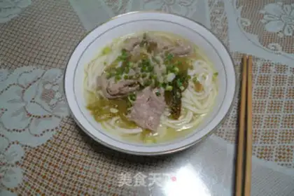 Make Sour sauce and rice powder step 9