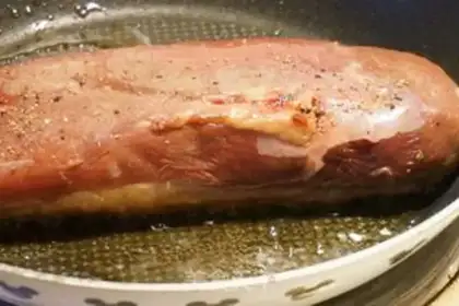 Make French honey duck breasts step 2