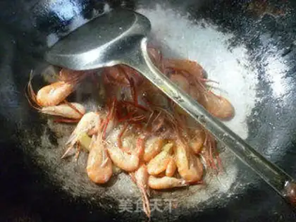 Make Garlic shrimp step 4
