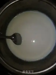 Make Almond tofu step 3