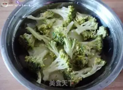 Make Clear the broccoli step 0