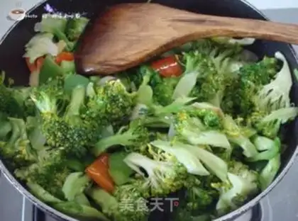Make Clear the broccoli step 5