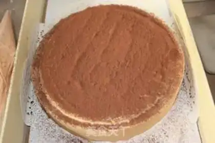 Make Chocolate mousse cake step 12